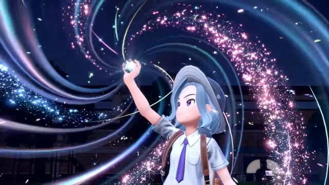 Terastallize animeation Pokemon Scarlet & Violet